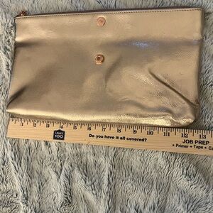 CHI Gold Metallic Clutch